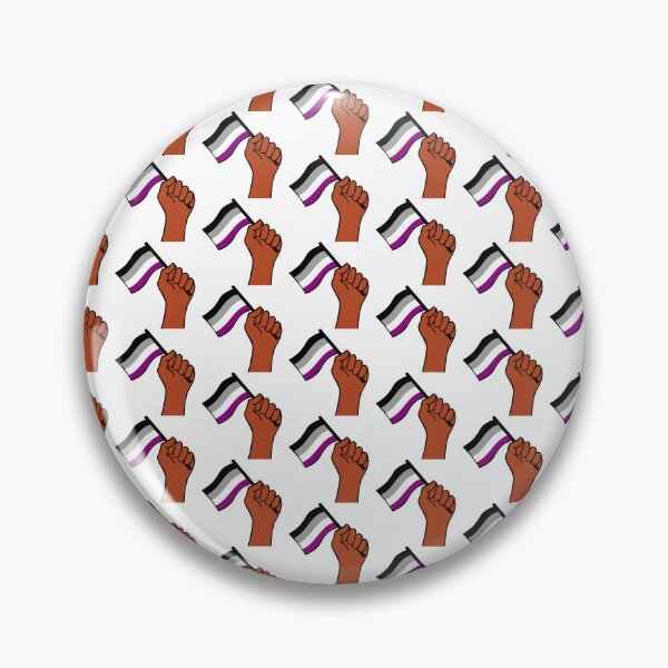 Artikelvorschau, asexuelles Stolzflaggen-Handmuster entworfen und verkauft von BThingies.