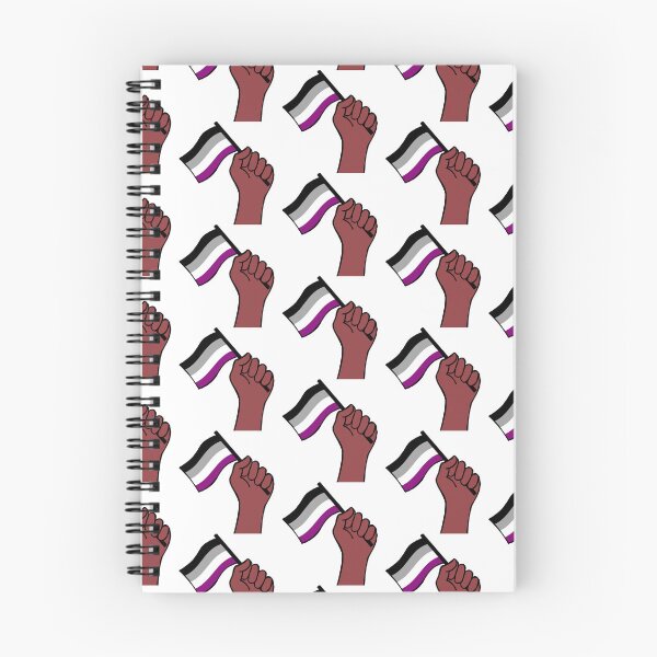 Artikelvorschau, asexuelles Stolzflaggen-Handmuster entworfen und verkauft von BThingies.