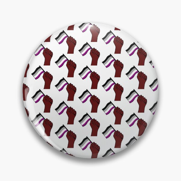 Item preview, asexual pride flag hand pattern designed and sold by BThingies.