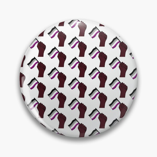 Artikelvorschau, asexuelles Stolzflaggen-Handmuster entworfen und verkauft von BThingies.