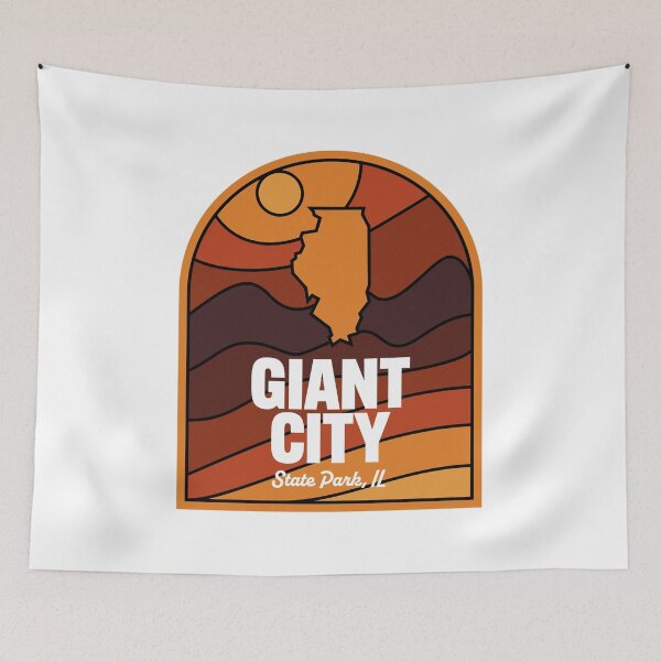 Aperçu de l'œuvre Giant City State Park Illinois créée et vendue par HalpinDesign.