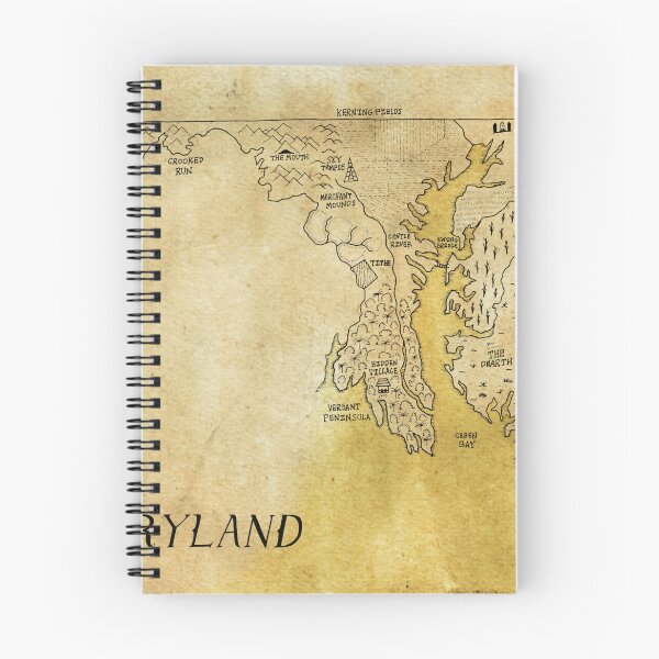 Item preview, Maryland as a fantasy map designed and sold by aldayuan.