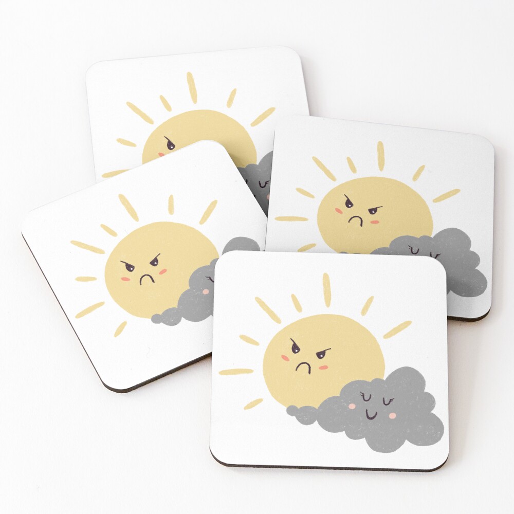 Item preview, Coasters (Set of 4) designed and sold by TheRedKnotShop.