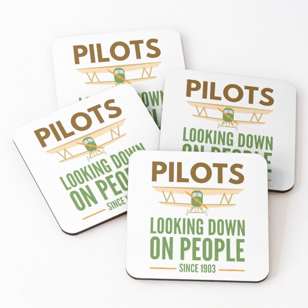 Item preview, Pilots Looking down on people Since 1903 Funny  Pilots Sayings designed and sold by chetan786.