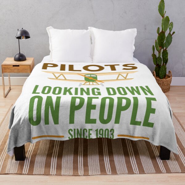 Item preview, Pilots Looking down on people Since 1903 Funny  Pilots Sayings designed and sold by chetan786.