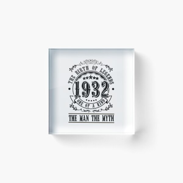 Item preview,  1932 Vintage 90th Birthday Gift For Men Women designed and sold by JooArtPrints  ★★★★★.