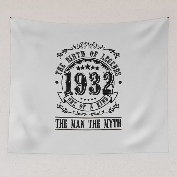 Item preview,  1932 Vintage 90th Birthday Gift For Men Women designed and sold by JooArtPrints  ★★★★★.