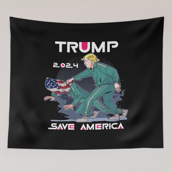 Item preview, President TRUMP 2024 Save America Trump Rally Biden designed and sold by StacyHerbert.