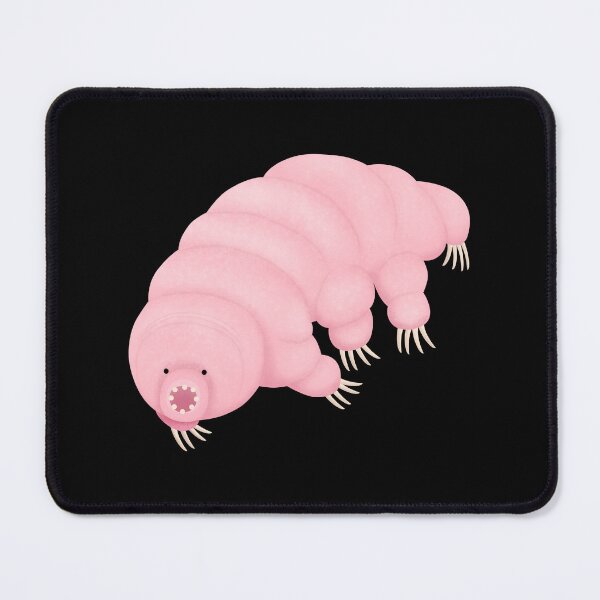 Item preview, Cute pink tardigrade water bear cartoon designed and sold by FrogFactory.