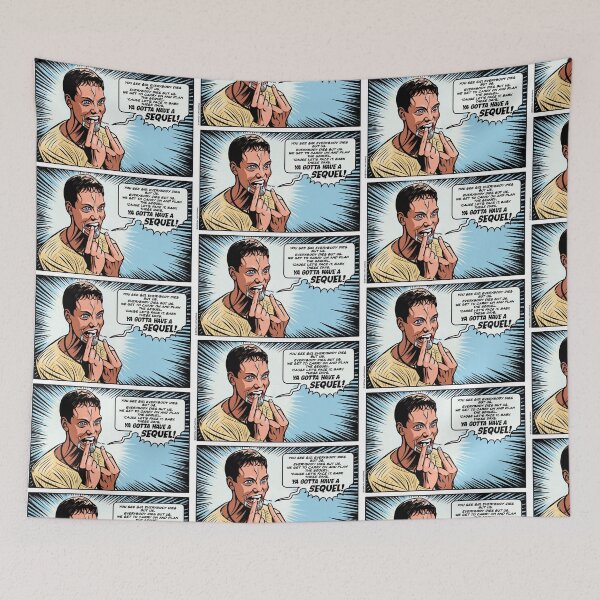 Item preview, Stu Macher Scream Movie Comic Adaption Panel Art designed and sold by ibtrav.