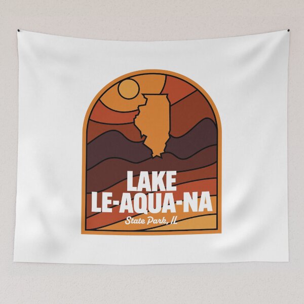 Item preview, Lake Le-Aqua-Na State Park Illinois designed and sold by HalpinDesign.