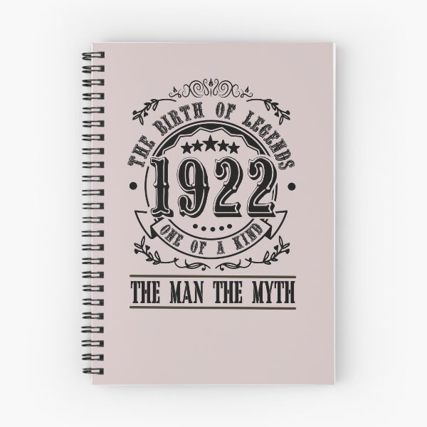 Item preview, 1922 Vintage 100th Birthday Gift For Men Women designed and sold by JooArtPrints  ★★★★★.