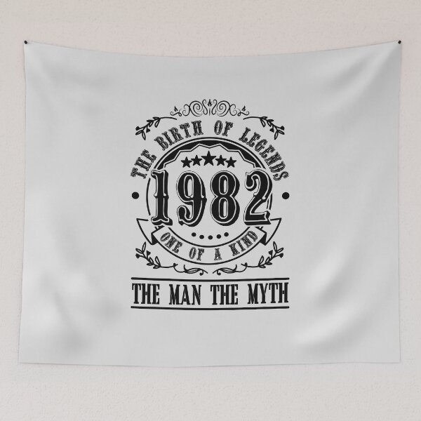 Item preview, 1982 Vintage 40th Birthday Gift For Men Women designed and sold by JooArtPrints  ★★★★★.