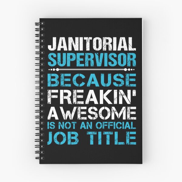 Item preview, Janitorial Supervisor T Shirt - Freaking Awesome Job Gift Item Tee designed and sold by oetate4774.