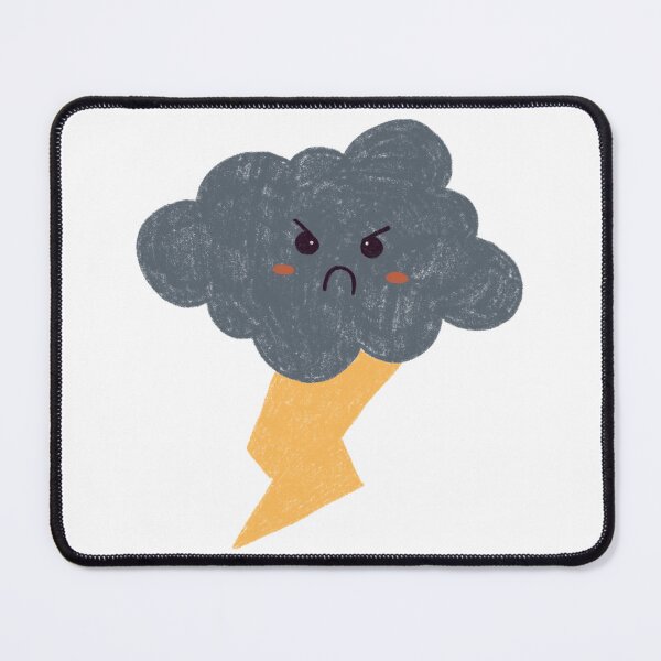 Item preview, Mr. Grumpy Cloud designed and sold by TheRedKnotShop.