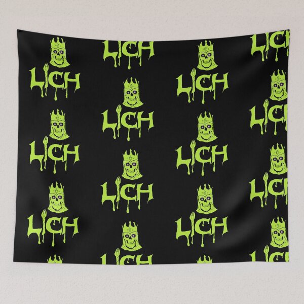 Artikelvorschau, LICH-Logo in Sickly entworfen und verkauft von LICH-INDUSTRIES.