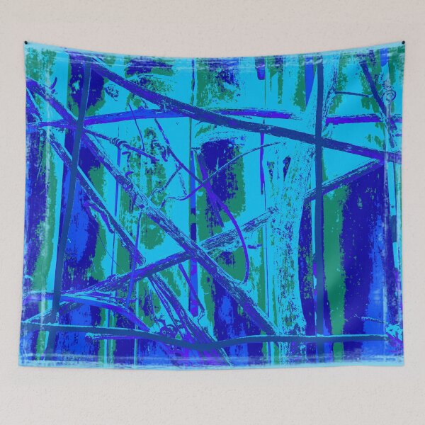 Item preview, Abstrackt in Blue & Green colors by Iritof designed and sold by iritof.