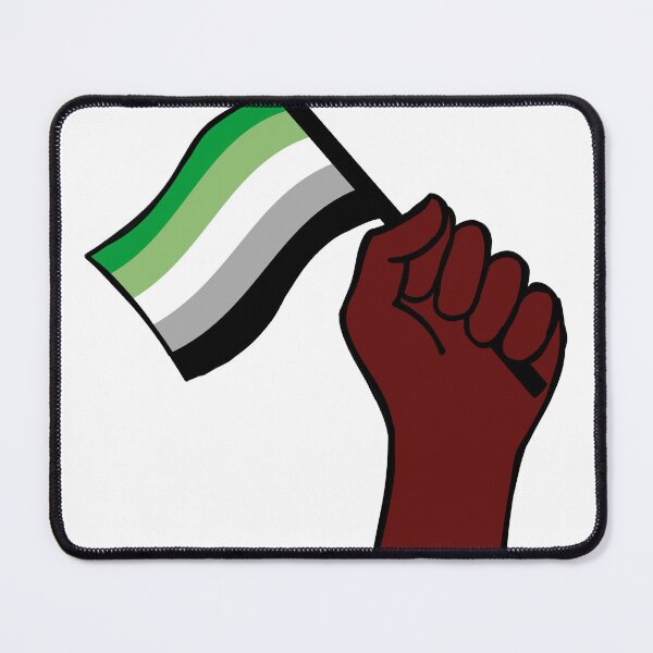Artikelvorschau, Aromantische Stolzflaggenhand entworfen und verkauft von BThingies.