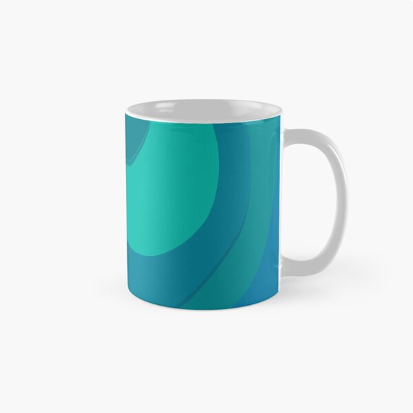 Item preview, Ocean Blue Fluid Abstract designed and sold by Sharon Schwalbe.