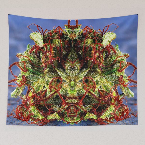 Item preview, Red Congo - bud digital art designed and sold by ChronicPics.