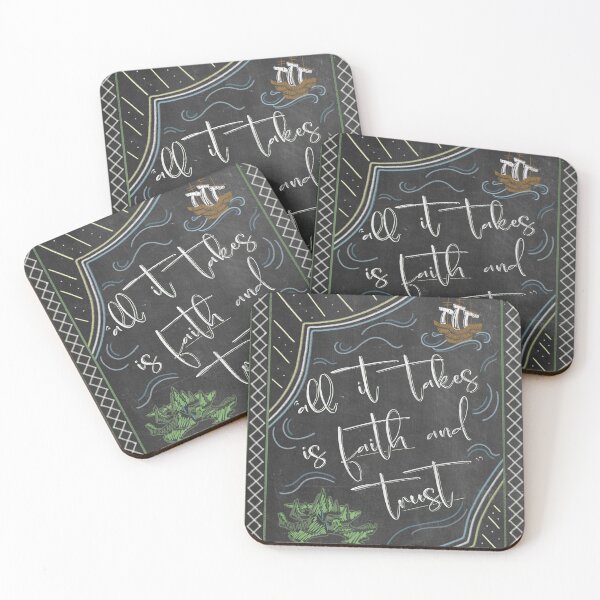 Item preview, Faith and trust designed and sold by linalavonne.