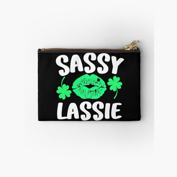 Item preview, Sassy Lassie - Funny St Patricks Day Gift - Shamrock Kiss designed and sold by ohmier.