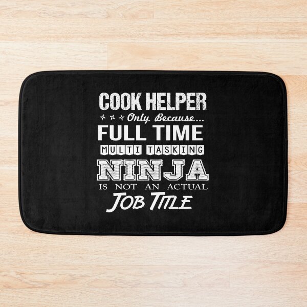 Item preview, Cook Helper T Shirt - Ninja Job Gift Item Tee designed and sold by ritterdick.