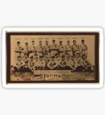 Benjamin K Edwards Collection Detroit Tigers baseball card portrait Sticker