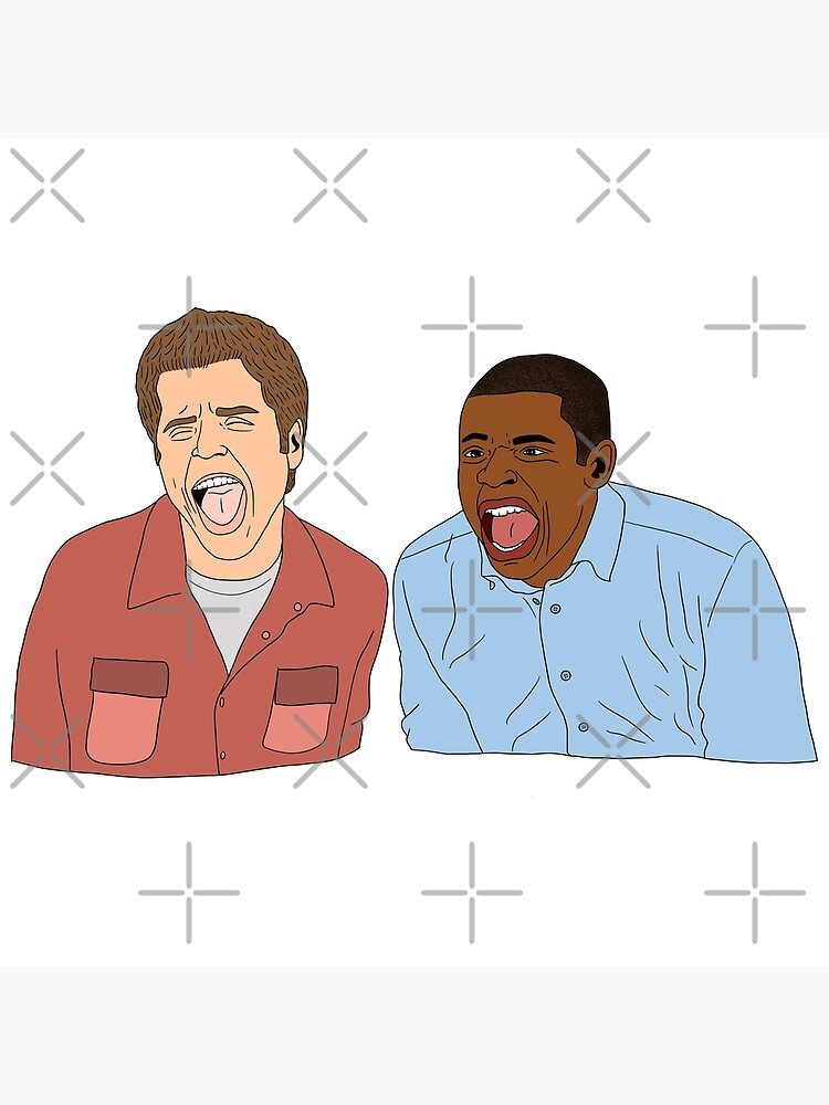 "Shawn & Gus" Poster for Sale by Linestein Redbubble