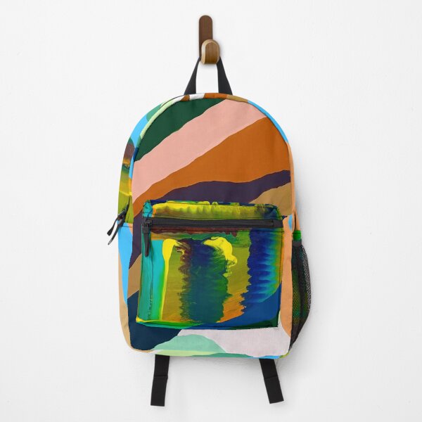 Item preview, Rainbow Glitch Mountains designed and sold by Amandacrystal.