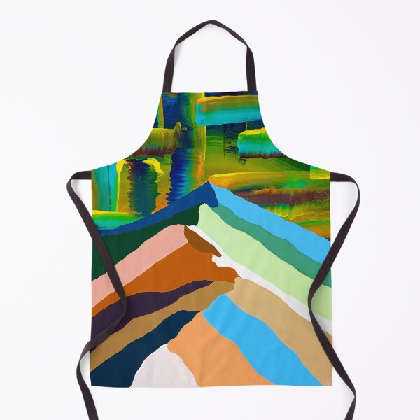 Item preview, Rainbow Glitch Mountains designed and sold by Amandacrystal.