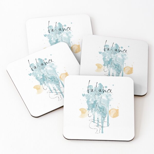 Item preview, Find Balance, moon,sun, lotos, watercolor yoga design men  designed and sold by InnaMGraphic.