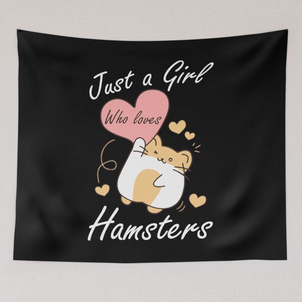 Item preview, Hamster Just a Girl Who Loves Hamsters designed and sold by Urlan.