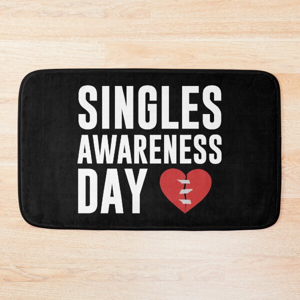 Item preview, Singles Awareness Day (White) designed and sold by Arianna Khalil.