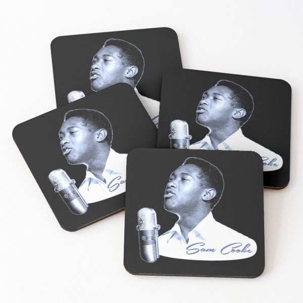 Item preview, Sam Cooke in Blue designed and sold by Atomic Anachronism Art!.