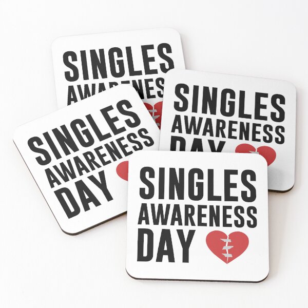 Item preview, Singles Awareness Day (Black) designed and sold by Arianna Khalil.