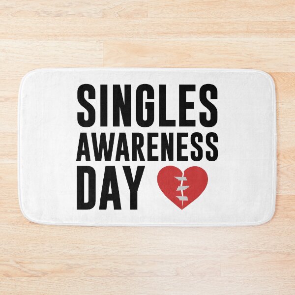 Item preview, Singles Awareness Day (Black) designed and sold by Arianna Khalil.