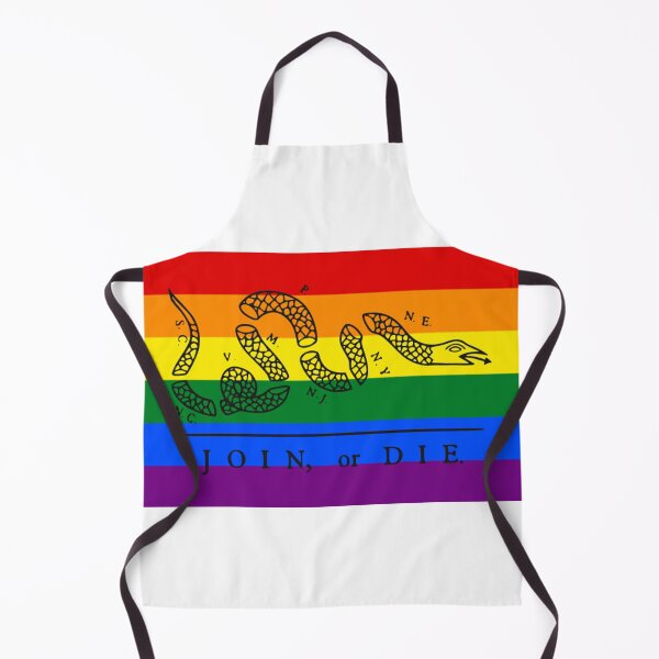 Item preview, JOIN OR DIE pride flag designed and sold by awsomehog1.