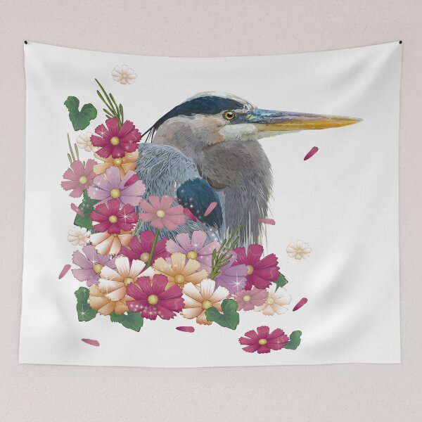 Item preview, blue heron designed and sold by obscurite.