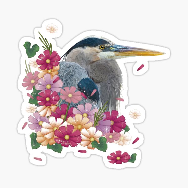 Item preview, blue heron designed and sold by obscurite.