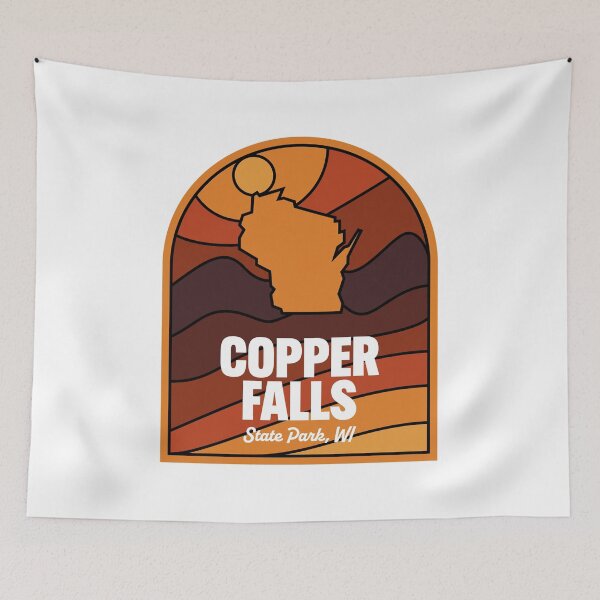 Item preview, Copper Falls State Park Wisconsin designed and sold by HalpinDesign.