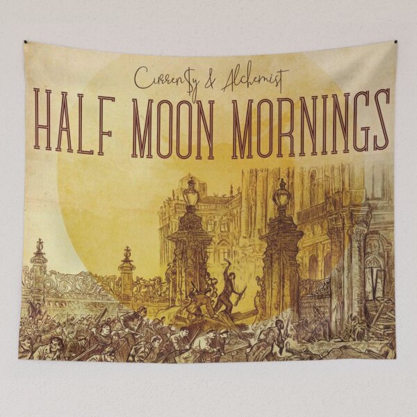 Item preview, Illustration Curren$ys Half Moon Mornings designed and sold by teresaboyd12321.