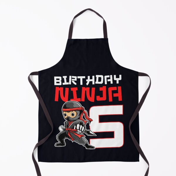 Item preview, Kids 5th Birthday Ninja I m 5 Years Old Bday Party Best Boy designed and sold by HolyWater SHOP.