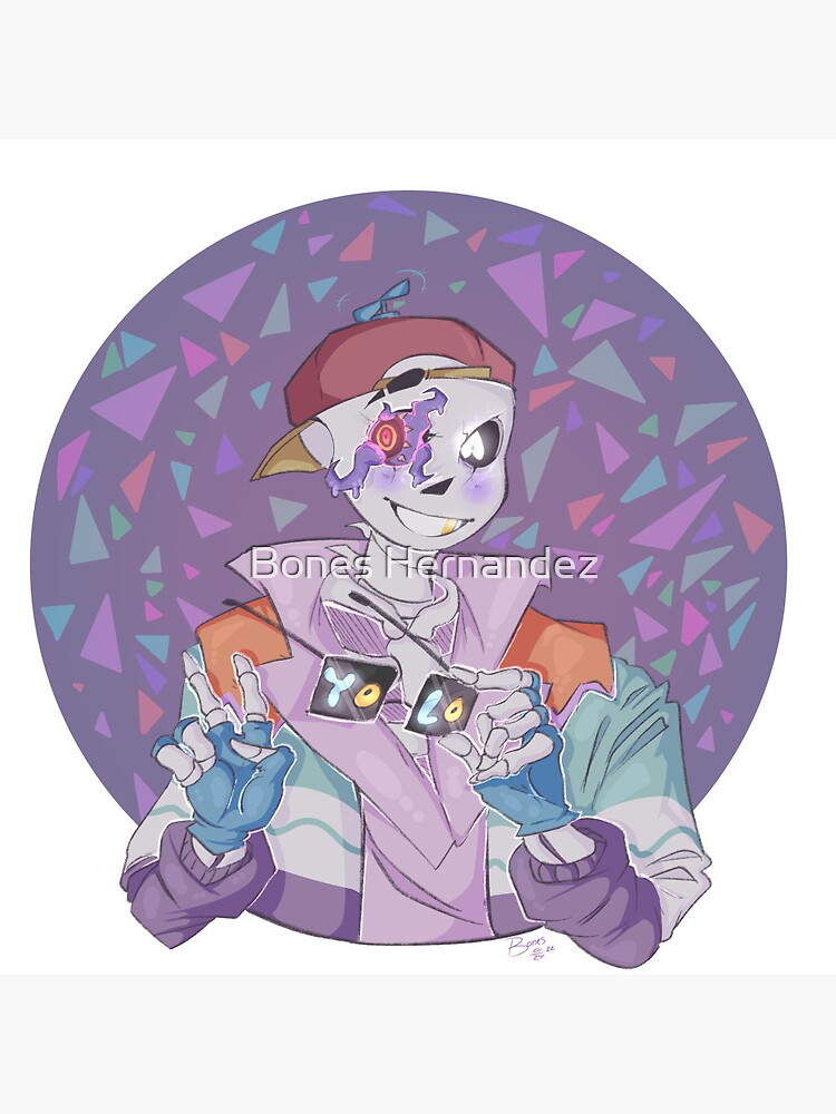 Killer Sans Design Sticker for Sale by Bones Hernandez