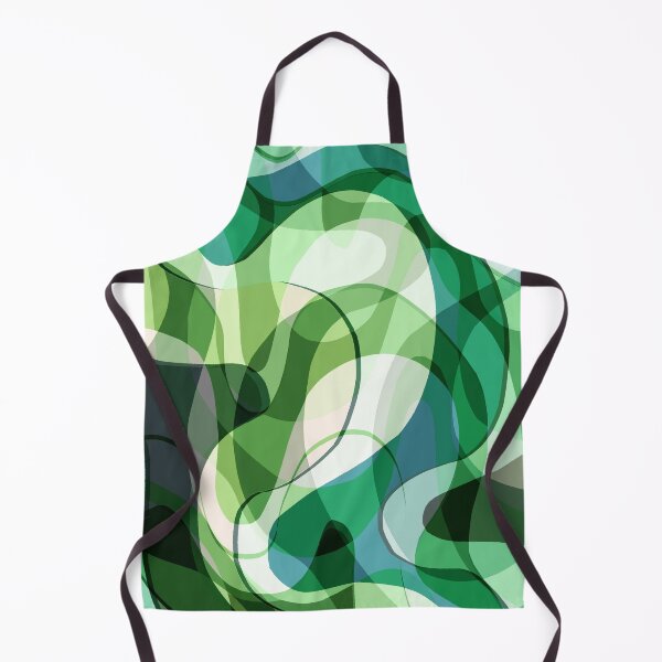 Aperçu de l'œuvre INTENSITY Green Modern Abstract créée et vendue par Sharon Schwalbe.