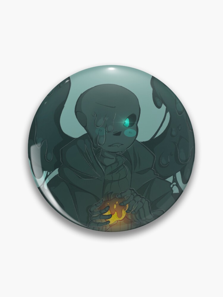 Nightmare Sans Chibi Pin for Sale by TheArtCauldron