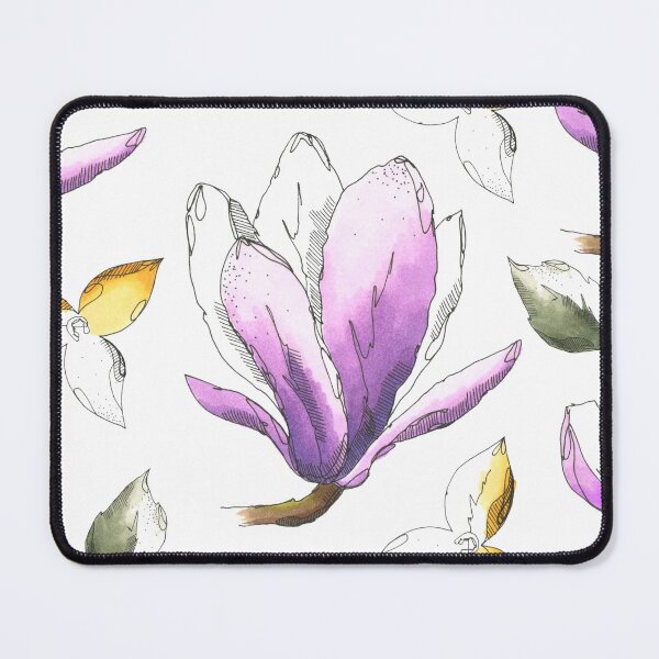Item preview, Playful purple girly pretty floral pattern designed and sold by Cordelias-Curio.