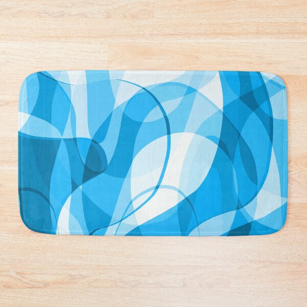 Item preview, Light Blue Modern Art designed and sold by Sharon Schwalbe.