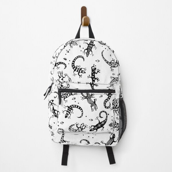 Item preview, Gecko Galore-black on white designed and sold by Linda Maliuana.