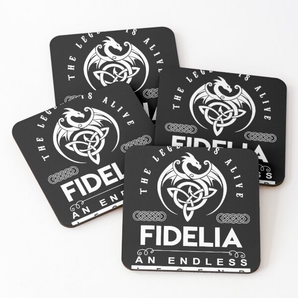 Aperçu de l'œuvre T-shirt Fidelia Name - Fidelia The Legend Is Alive - Un t-shirt d'article cadeau de légende sans fin créée et vendue par artiagasonya.